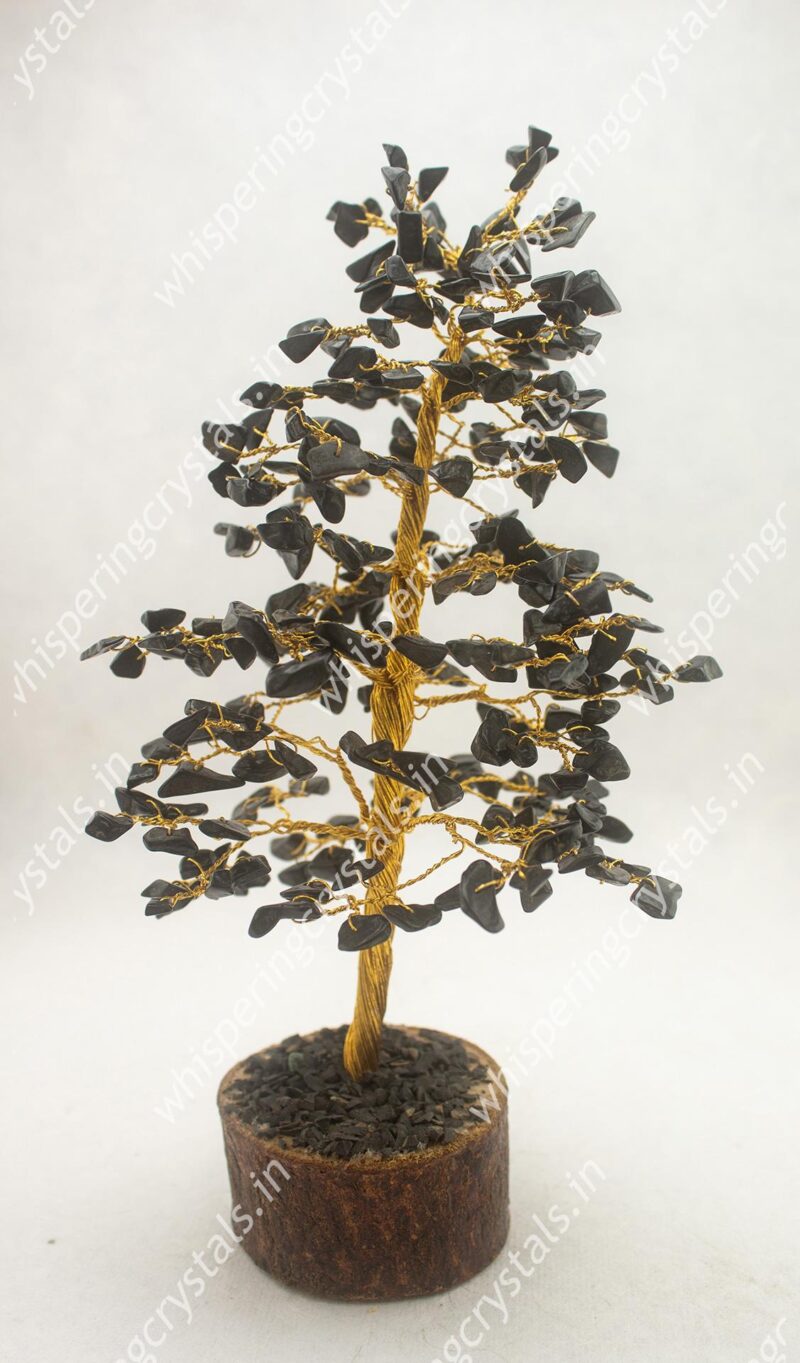 Black Tourmaline Tree with 300 Beads - Image 3