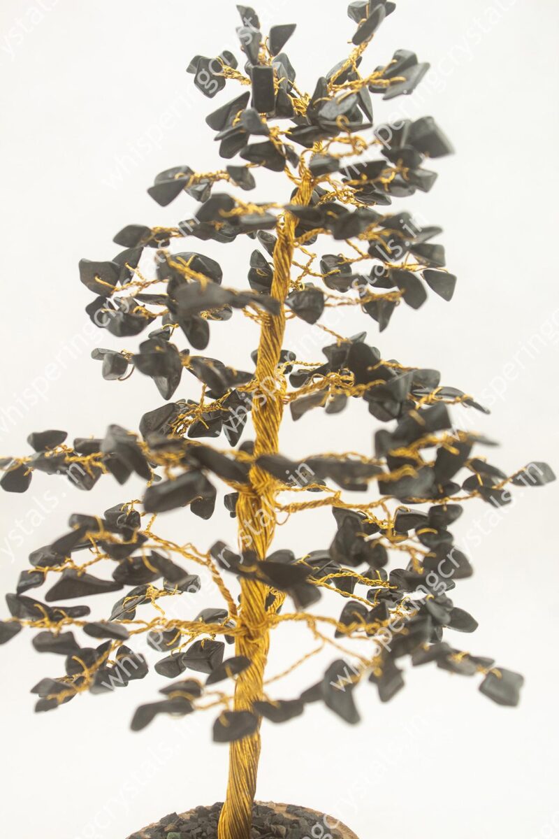 Black Tourmaline Tree with 300 Beads - Image 4
