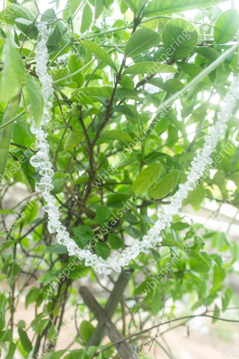 Clear Quartz Uncut Necklace - Image 4