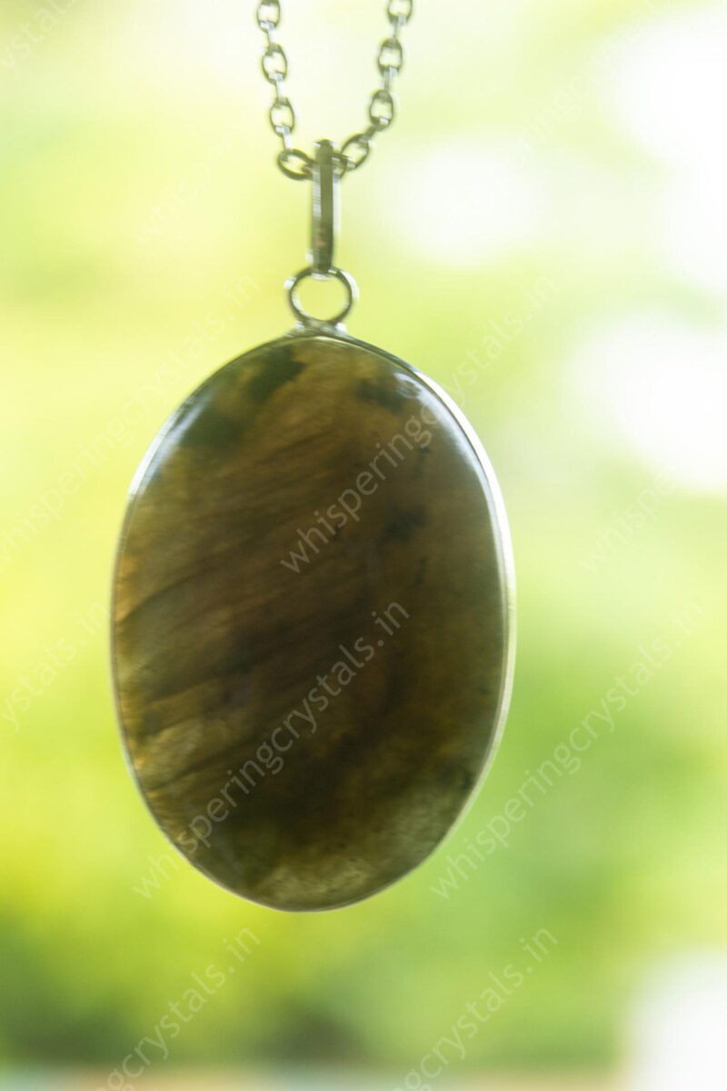 Labradorite Oval Pendant - Image 5
