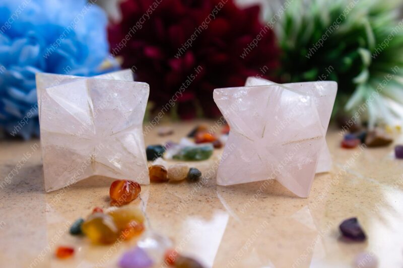Rose Quartz Merkaba - Image 2