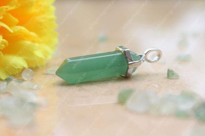 Aventurine Pencil Pendant