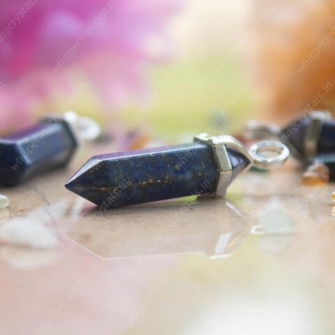 Lapis Lazuli Pencil Pendant